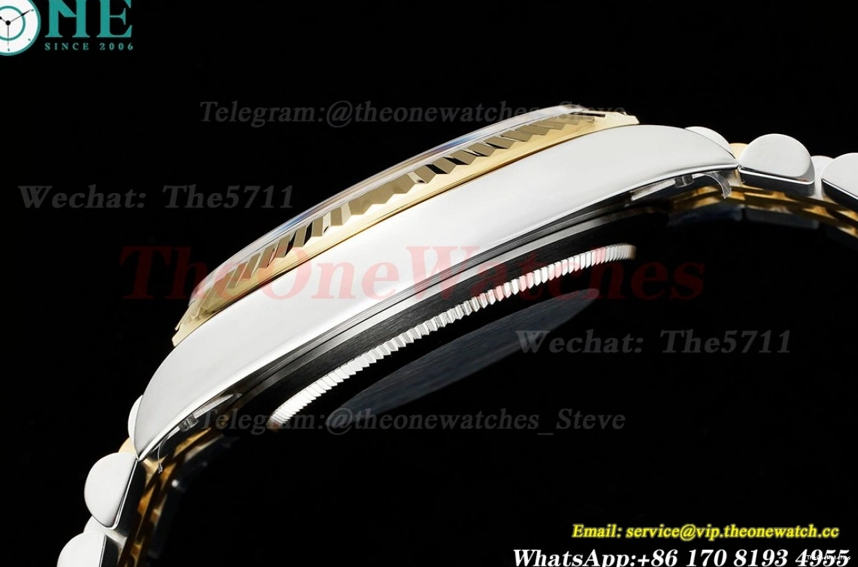 Blk SS VR3235 41MM YG 126333 Jub Datejust Stk GMF 904L 0211